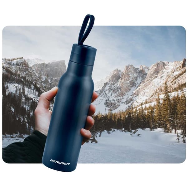 Vakuumkolbe 500 ml BD-787 marineblå
