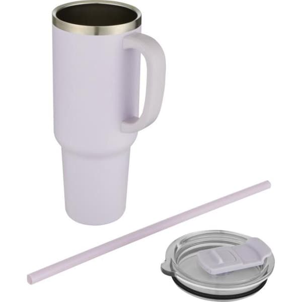 Sydney Vacuum Insulated 1200ml Mug With Straw