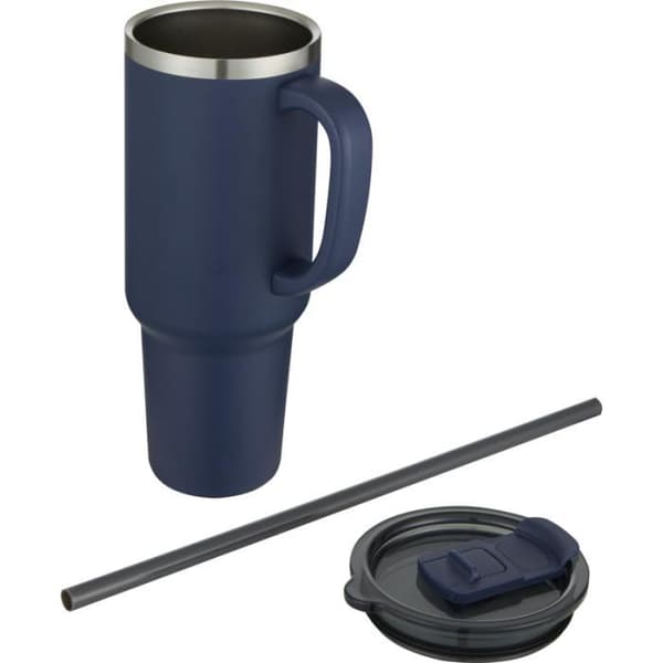 Sydney Vacuum Insulated 1200ml Mug With Straw
