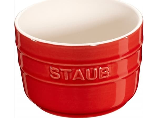 STAUB Staub Mini Ramekin Pyöreä, 2 kpl - 200 ml, punainen