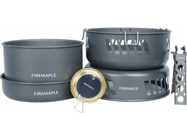 Fire-maple  cooking kit w alcohol burner FIRE-MAPLE