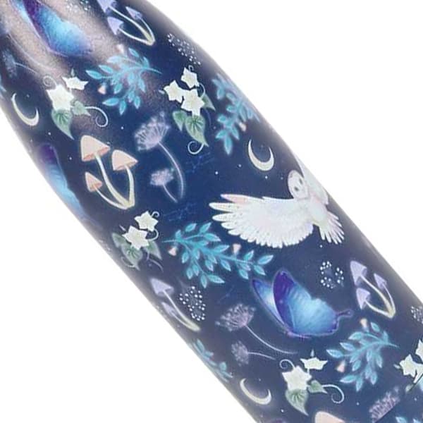 Something Different Night Flight Owl Steel Water Bottle