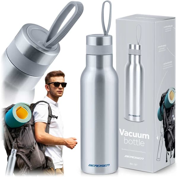 Vakuum termokande 500 ml BD-787 sølv