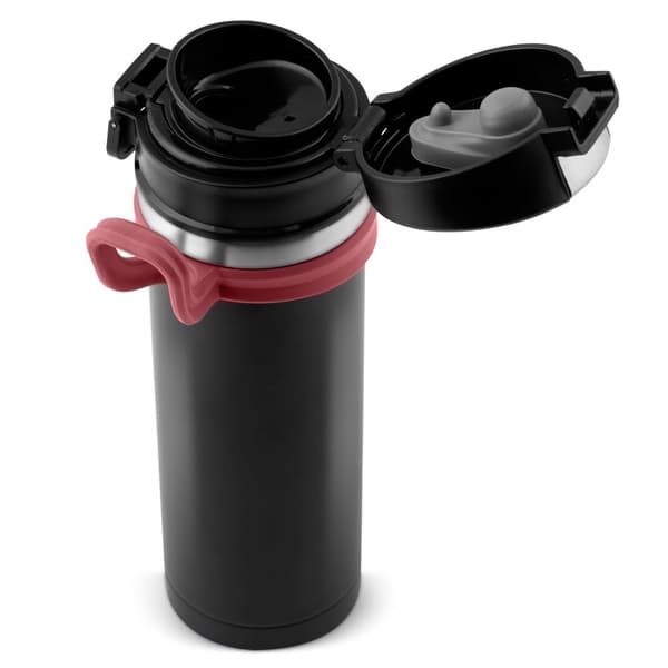 Tyhjiötermospullo 450 ml BD-783 musta