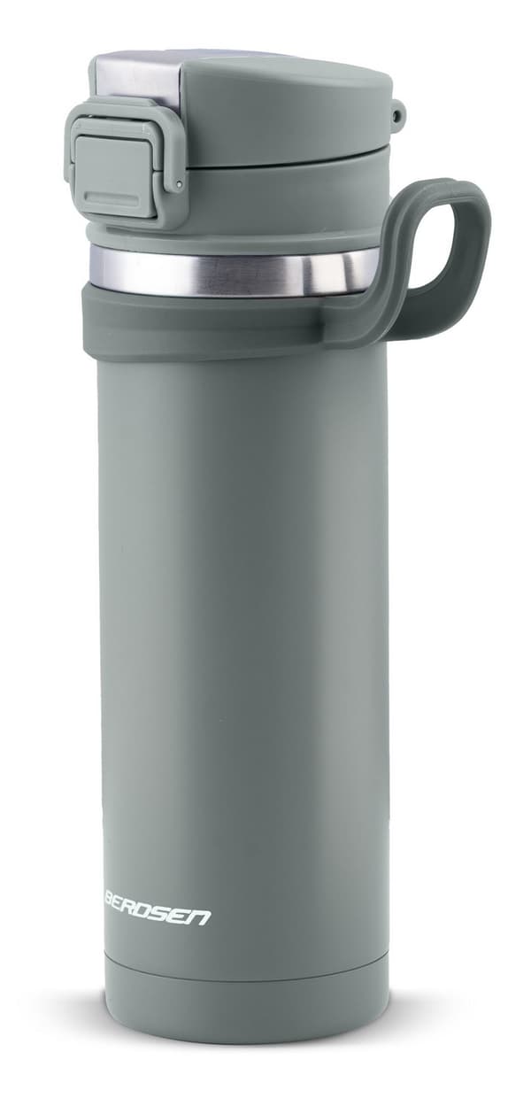 Tyhjiötermospullo 450 ml BD-783 harmaa