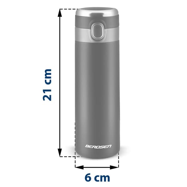 Vakuum termokande 450 ml BD-786 sort