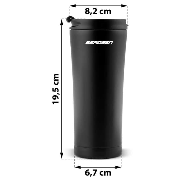 Tyhjiötermospullo 470 ml BD-785 musta