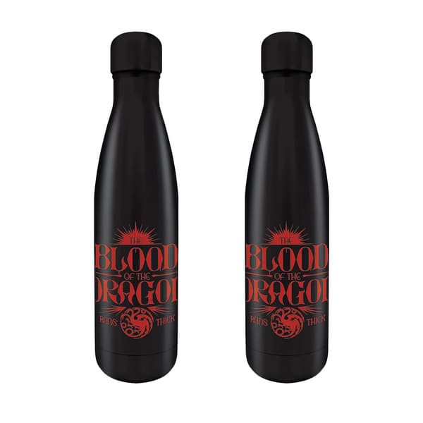 Game Of Thrones: House Of The Dragon Blood Of The Dragon Vattenflaska i metall