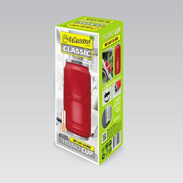 TERMISKRUS 500ml D?SE MAESTRO MUNDSTYKKE MR-1647-50-R R?D