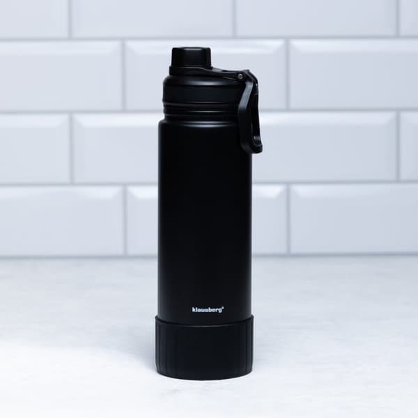 TERMISK FLASKE 720ML KLAUSBERG SORT KB-7637