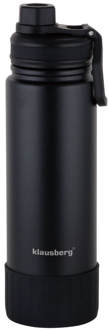 TERMISK FLASKE 720ML KLAUSBERG SORT KB-7637