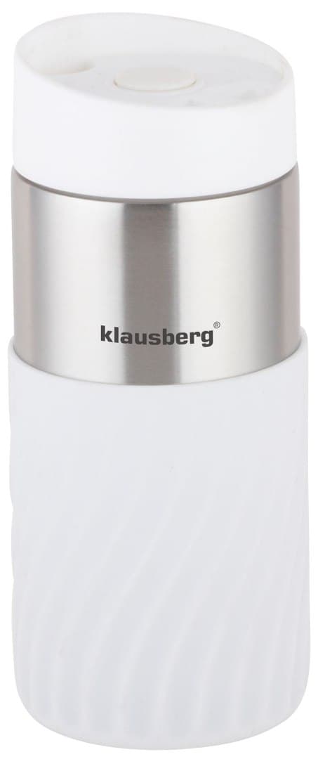TERMOKRUS 300ML KLAUSBERG HVID KB-7631