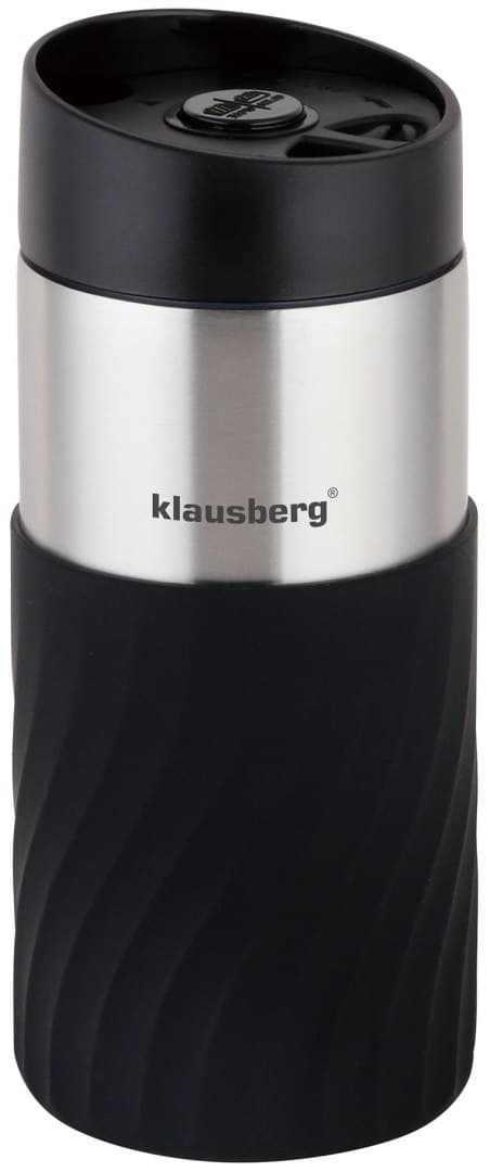 TERMISK MUG 300ML KLAUSBERG SVART KB-7629