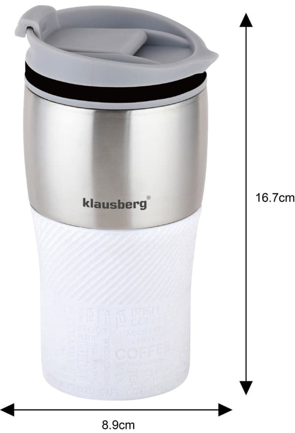L�MP�MUKI 320ml KLAUSBERG WHITE KB-7627