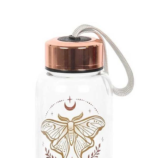 Something Different Luna Moth Vattenflaska i klar kvarts