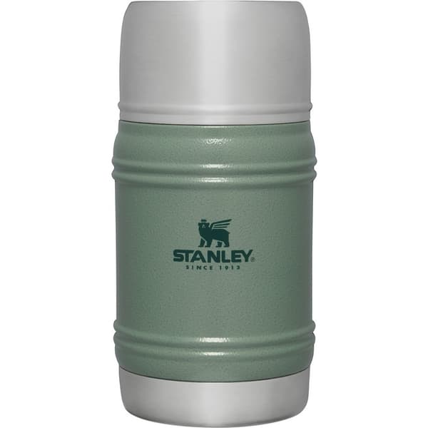 STANLEY THE ARTISAN THERMAL FOOD JAR 0.5 L Hammertone Green