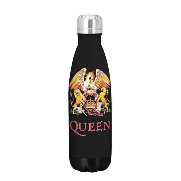 RockSax Classic Crest Queen Water Bottle Black/Red/Yellow One Size