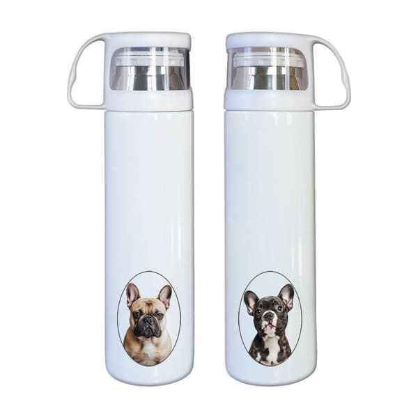 Hund Fransk Bulldog Termos