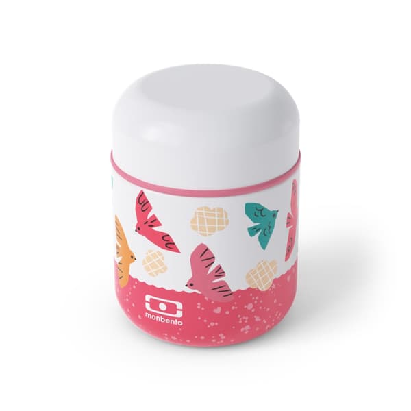 MB-Capsule Graphic Birds børnefrokost termokande