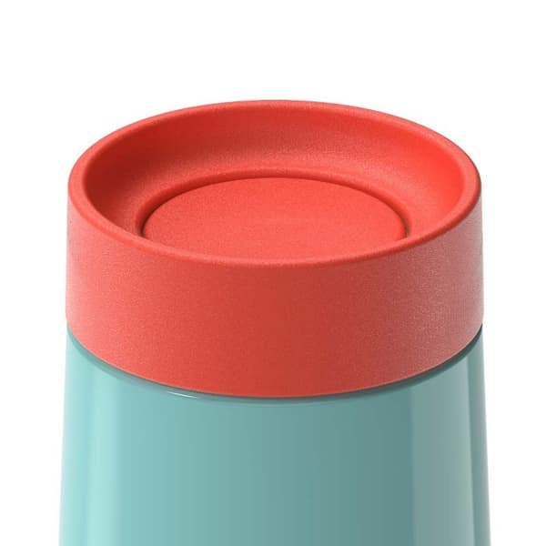 LL-Travel mugg 350ml Mint/Coral Travel