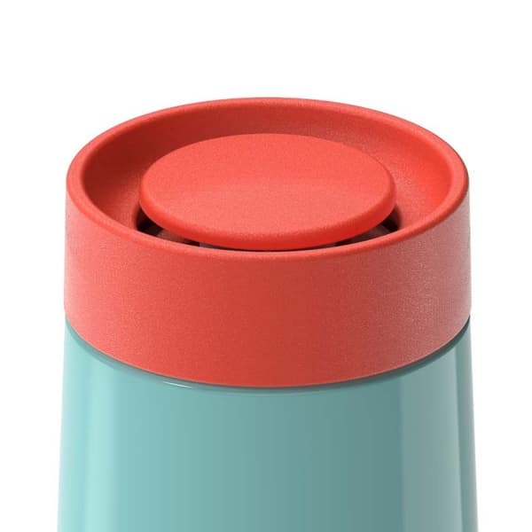 LL-Travel mugg 350ml Mint/Coral Travel