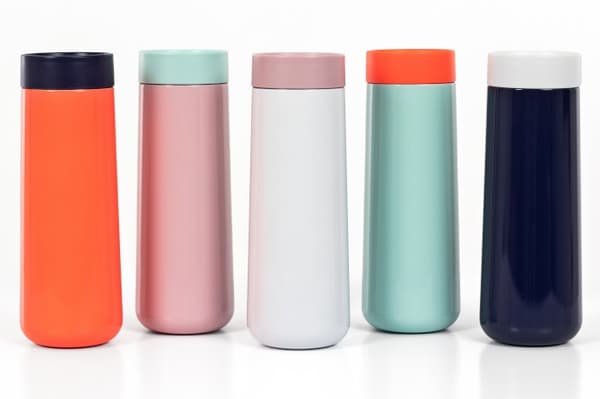 LL-Travel mugg 350ml Mint/Coral Travel