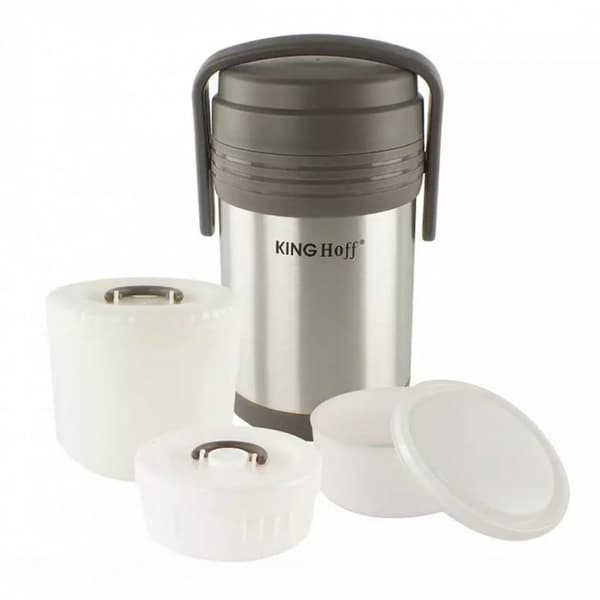 KINGHOFF DINNER THERMOS 1,5L + 3 BEHOLDERE KH-4075