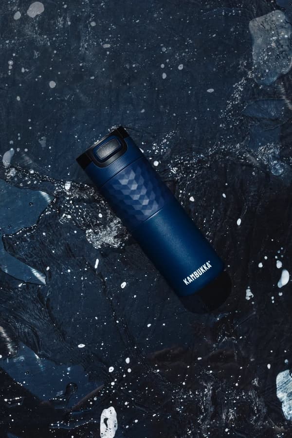 Kambukka Thermo Muki Etna Grip 500 ml - musta teräs