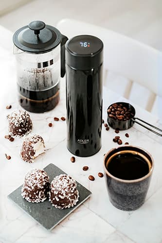 AD 4506 musta Thermos LED 473ml musta