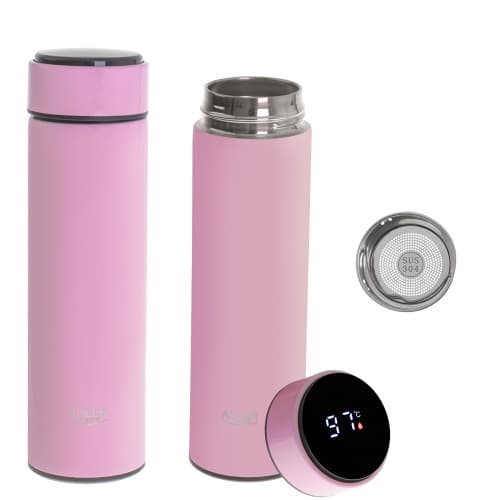 AD 4506 pink Termokande LED 473ml pink