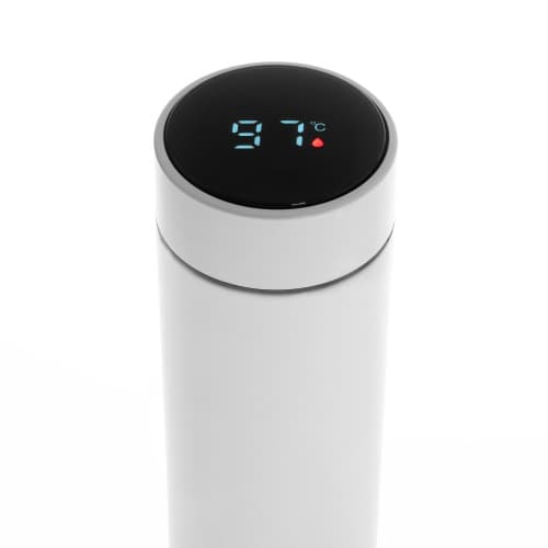 AD 4506 hvid Termokande LED 473ml hvid