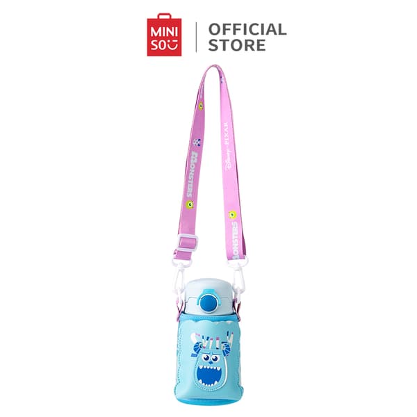 Disney Pixar termosmuki, 500 ml, virallinen lisenssi – Valitse Strawberry Bear & Sulley design, eristetty Sininen
