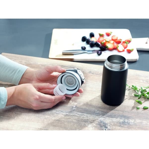 Leifheit 3243 Flip Isoleret Kop 350 ml Sort