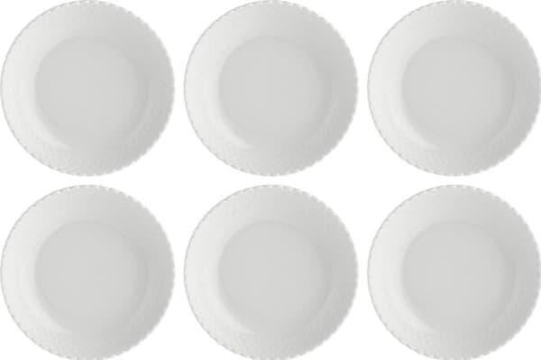 NPC Poland La Porcellana Bianca 6 Momenti keittolautaset 24 cm valkoinen