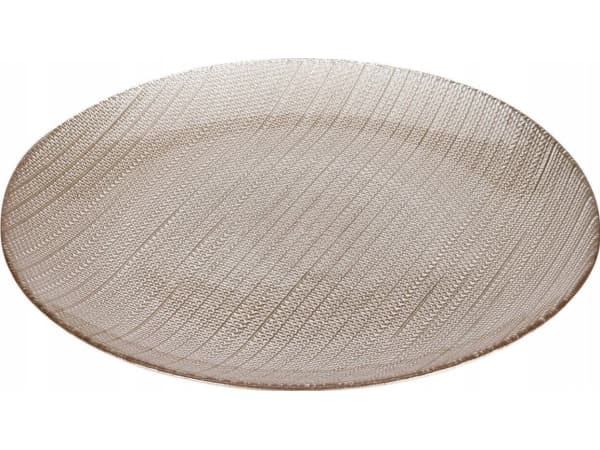 Home Styling Collection Szklany talerz deserowy KARNEOL, 21 cm