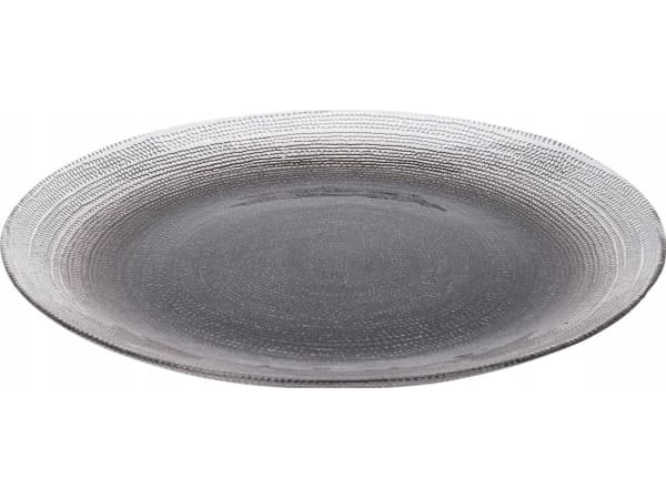 Home Styling Collection LAKRIS stiklinė plokščia lėkštė, Ø 32 cm