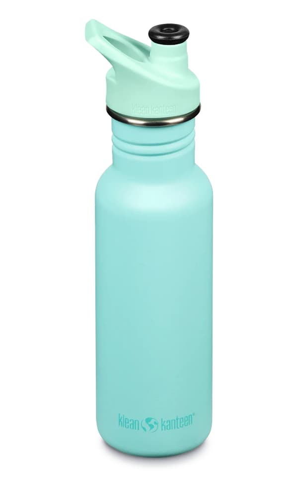 KLEAN KANTEEN 532 ML CLASSIC NARROW SPORT KORK Turquoise