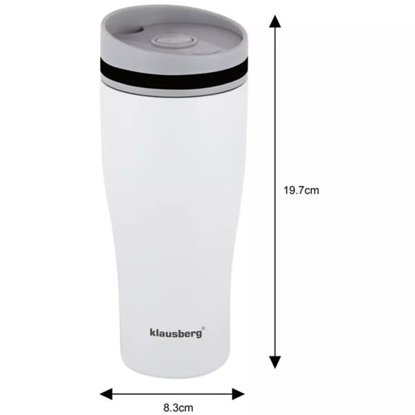TERMISK MUG 380ml CLICK CLACK KLAUSBERG KB-7619