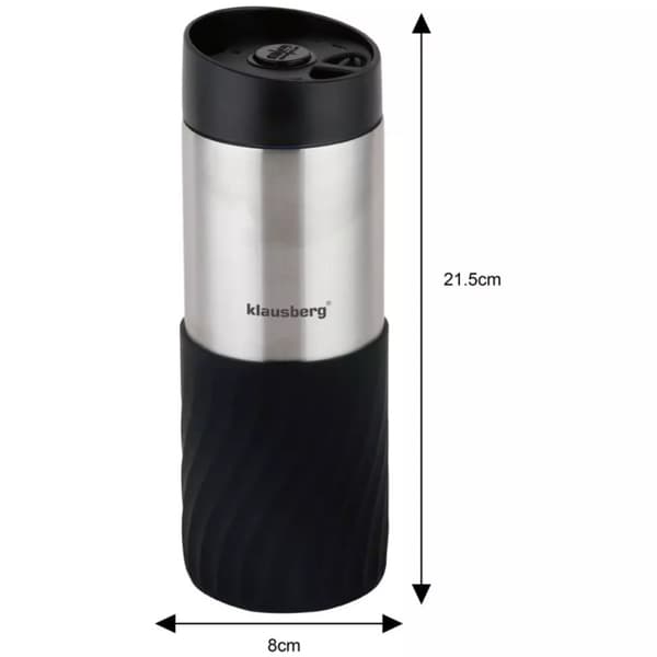 TERMISK MUG 400ml CLICK CLACK KLAUSBERG KB-7633
