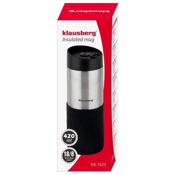 TERMISK MUG 400ml CLICK CLACK KLAUSBERG KB-7633