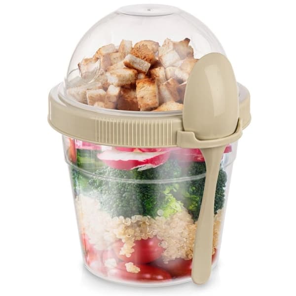 KOPBEHOLDER 400 ml MED SKE TIL YOGHURT MUESLI SALAT 121783