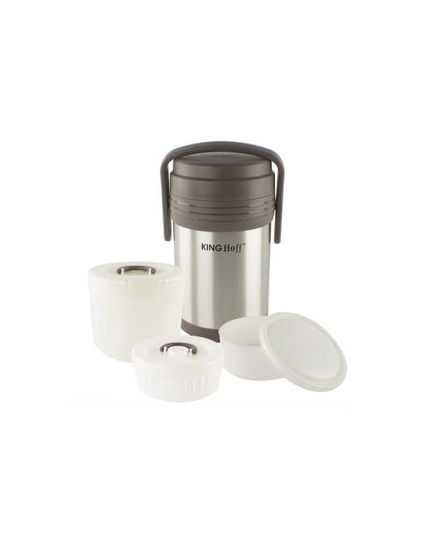 KINGHOFF LUNCH THERMOS 1,5L + 3 SÄILIÖTÄ KH-4075