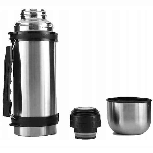 STOR TURISTTERMOKAPACITET 1,2L SOLID LÆKSÆT KAFFE TE