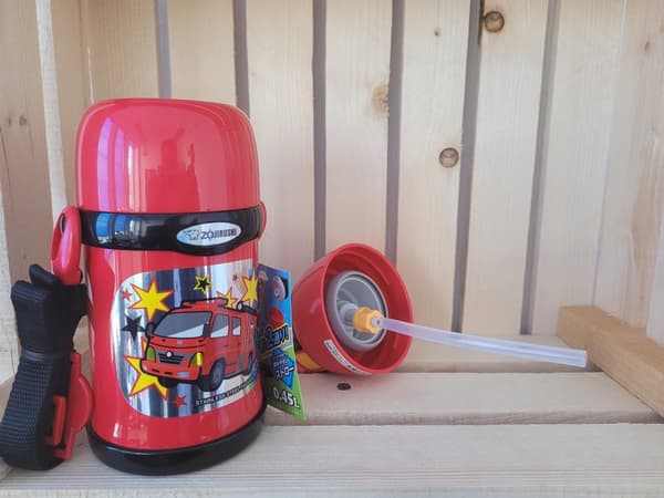 Lasten termospullo 2 in 1 ZOJIRUSHI SC-ZT45-RZ 450 ml punainen
