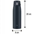 Miniatyrbild 2 av 11: Japansk termomugg ZOJIRUSHI SM-VS83-BA 830 ml Svart