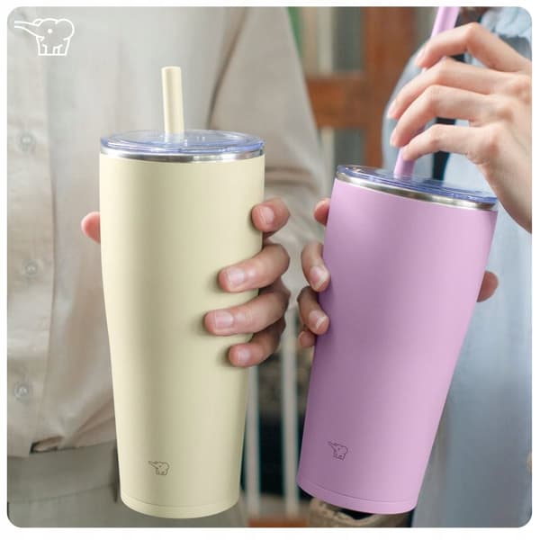 Thermo muki oljilla autoon ZOJIRUSHI SX-HA72H-CM 720 ml Beige