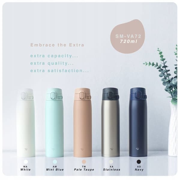 Kahvitermosmuki BLOKADA ZOJIRUSHI SM-VA72-TM 720ml Beige