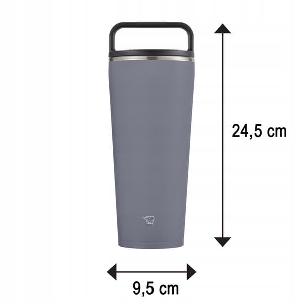 Termisk kaffekrus med hank ZOJIRUSHI SX-LA72H-HM 720 ml Grå