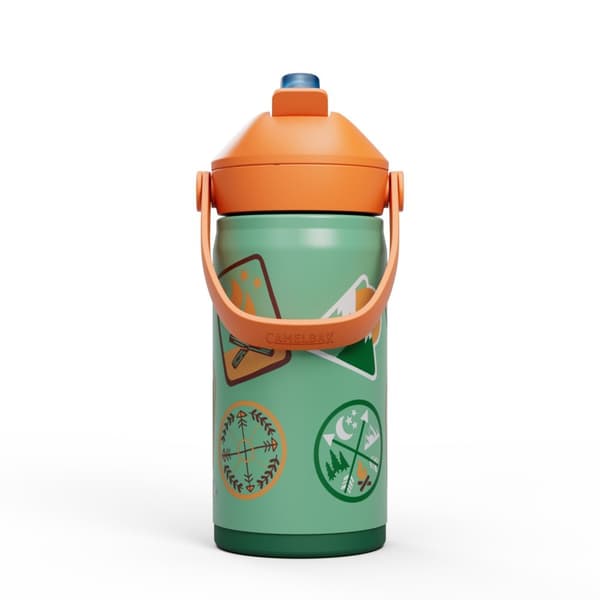 CAMELBAK THRIVE FLIP STRAW KIDS INS SST 0.35L Camp Badges, Camelbak vattenflaska