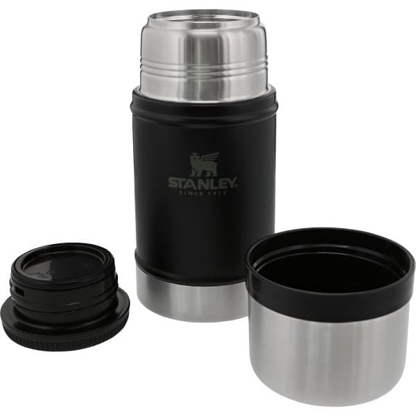 mattermos, STANLEY CLASSIC VACUUM FOOD JAR  0.7L BLACK, Stanley mattermos